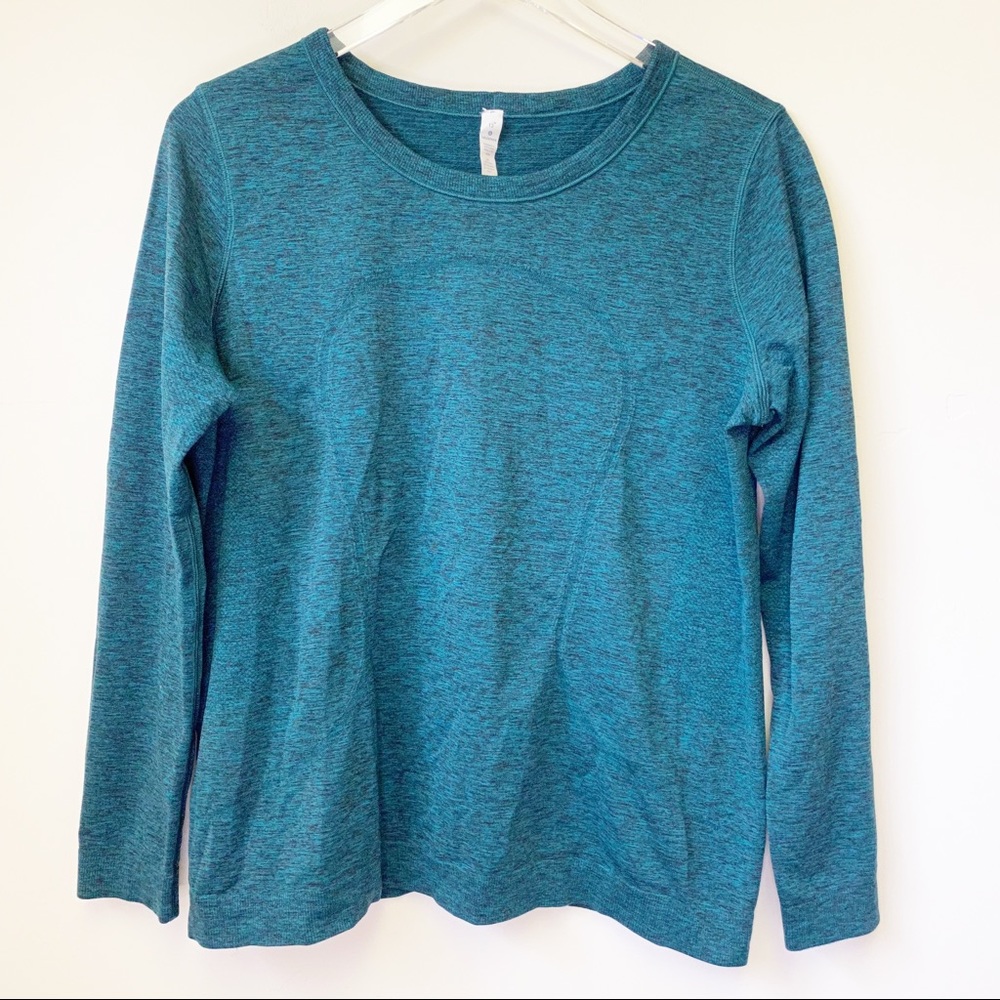 LULULEMON Swiftly Breathe Long Sleeve Shirt tee top 12